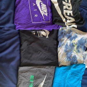 6 Nike t shirts